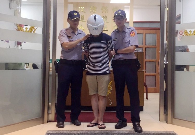1040708毒蟲行車露餡 勇警尾隨獅吼奏效(圖示1)
