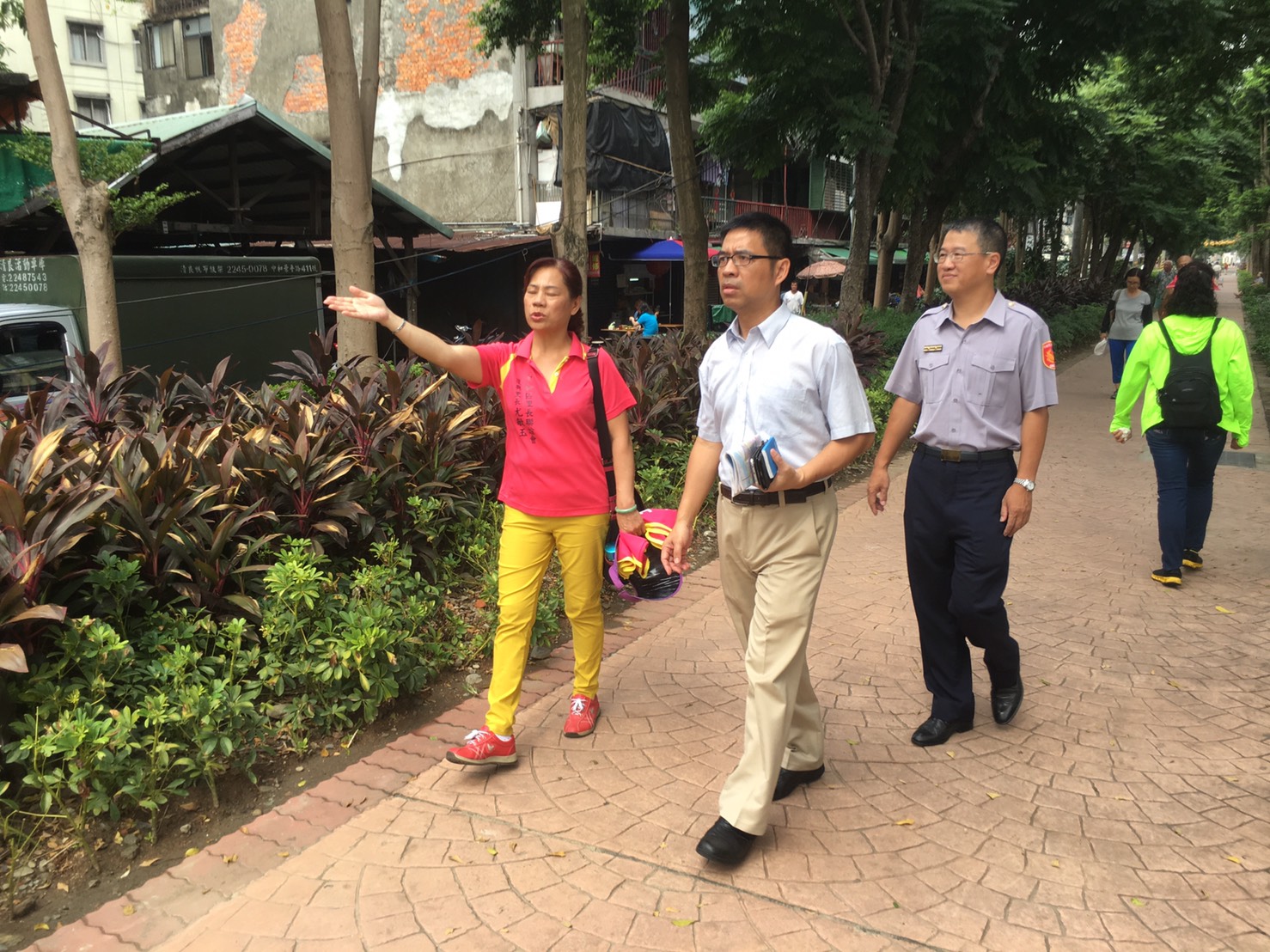 1050830中和區長微服走訪，給基層員警加油打氣_1