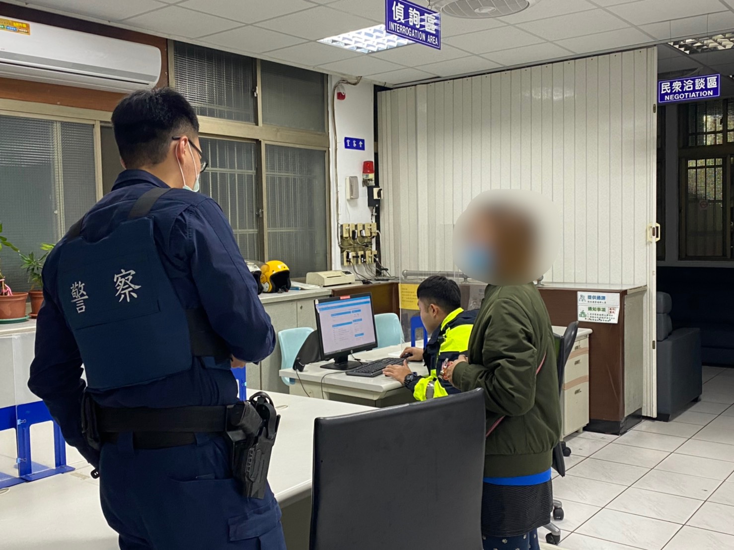 機警婦求助林口警成功保住積蓄