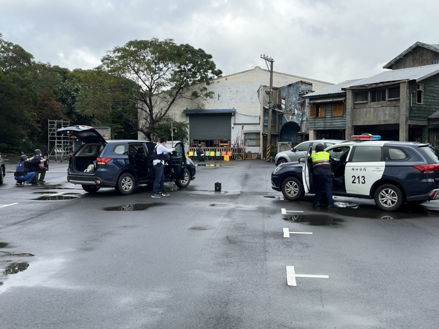 林口警防搶演練