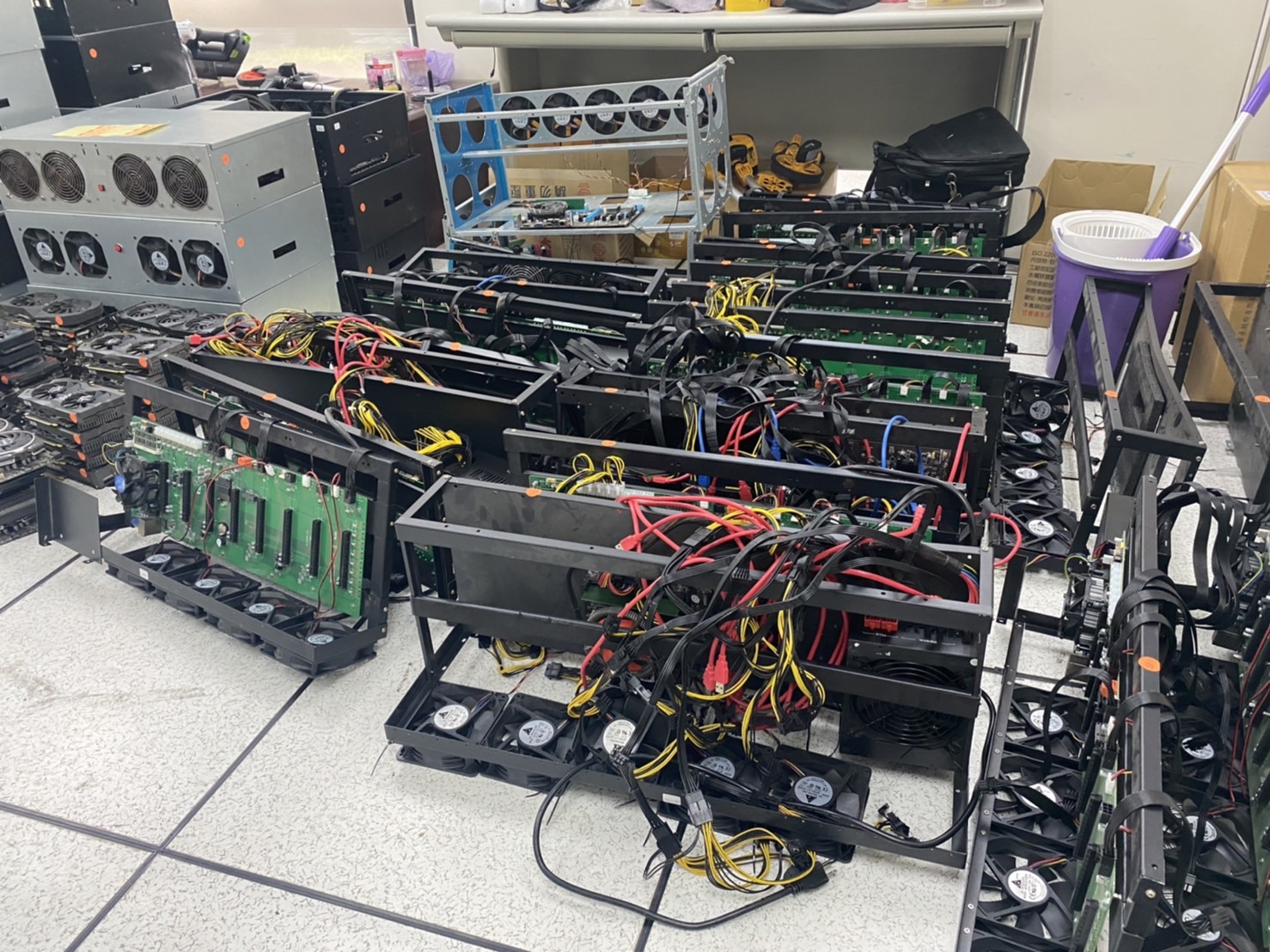 破千萬挖礦機竊案